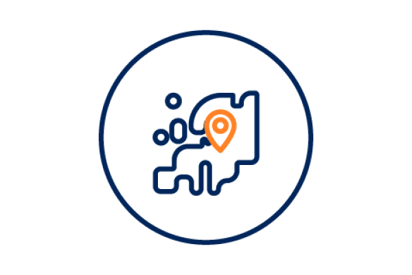 Social & territorial cohesion icon